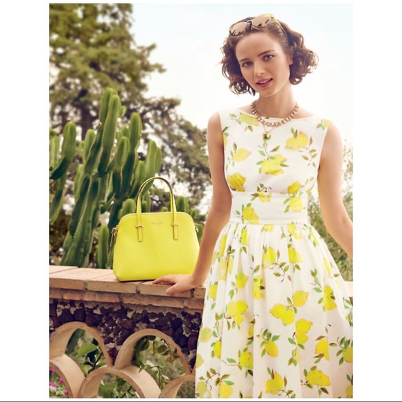 kate spade lemon print